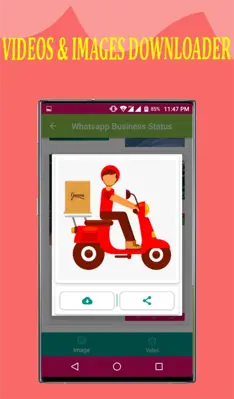 Whatsapp Image and Video Status Downloader 4 in 1 android App screenshot 2