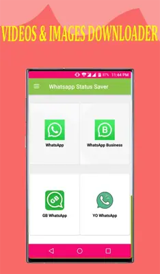 Whatsapp Image and Video Status Downloader 4 in 1 android App screenshot 4